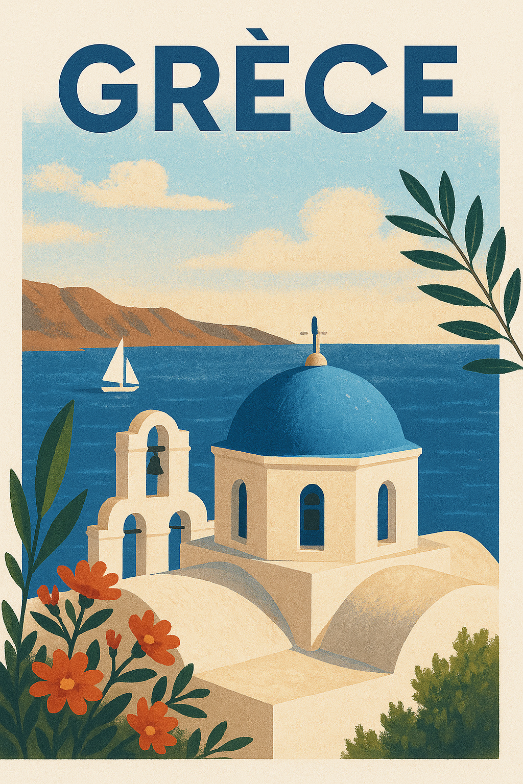 poster evasion Grèce