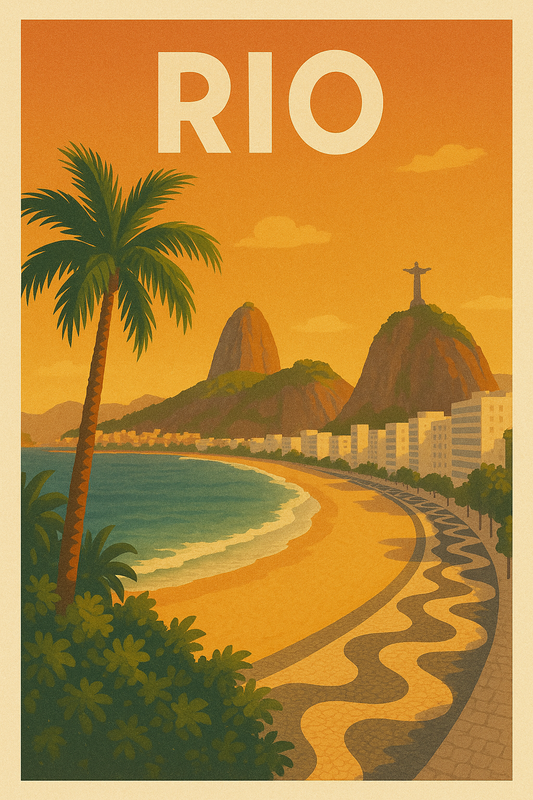 poster évasion Rio.