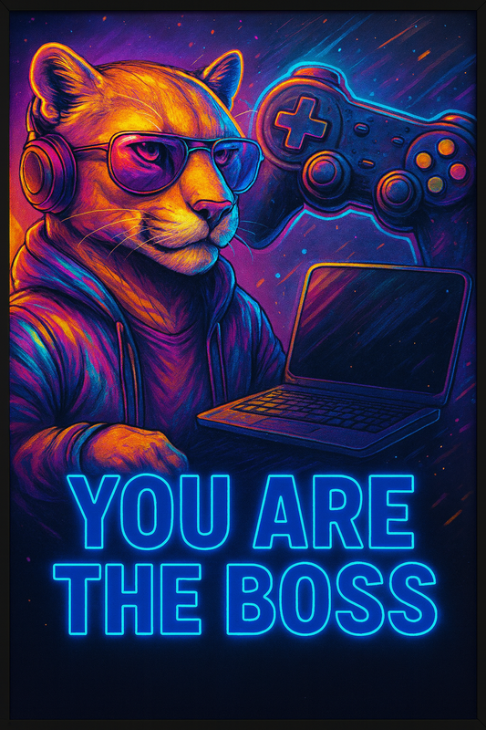 poster puma you are the boss