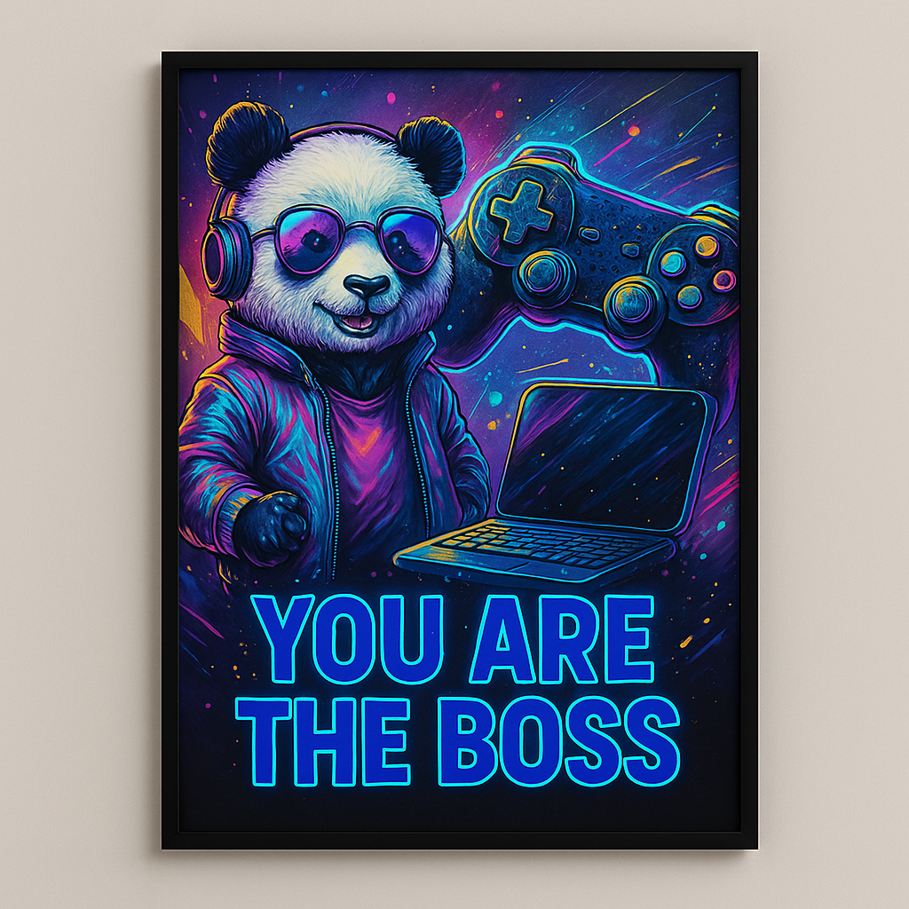 poster you are the boss