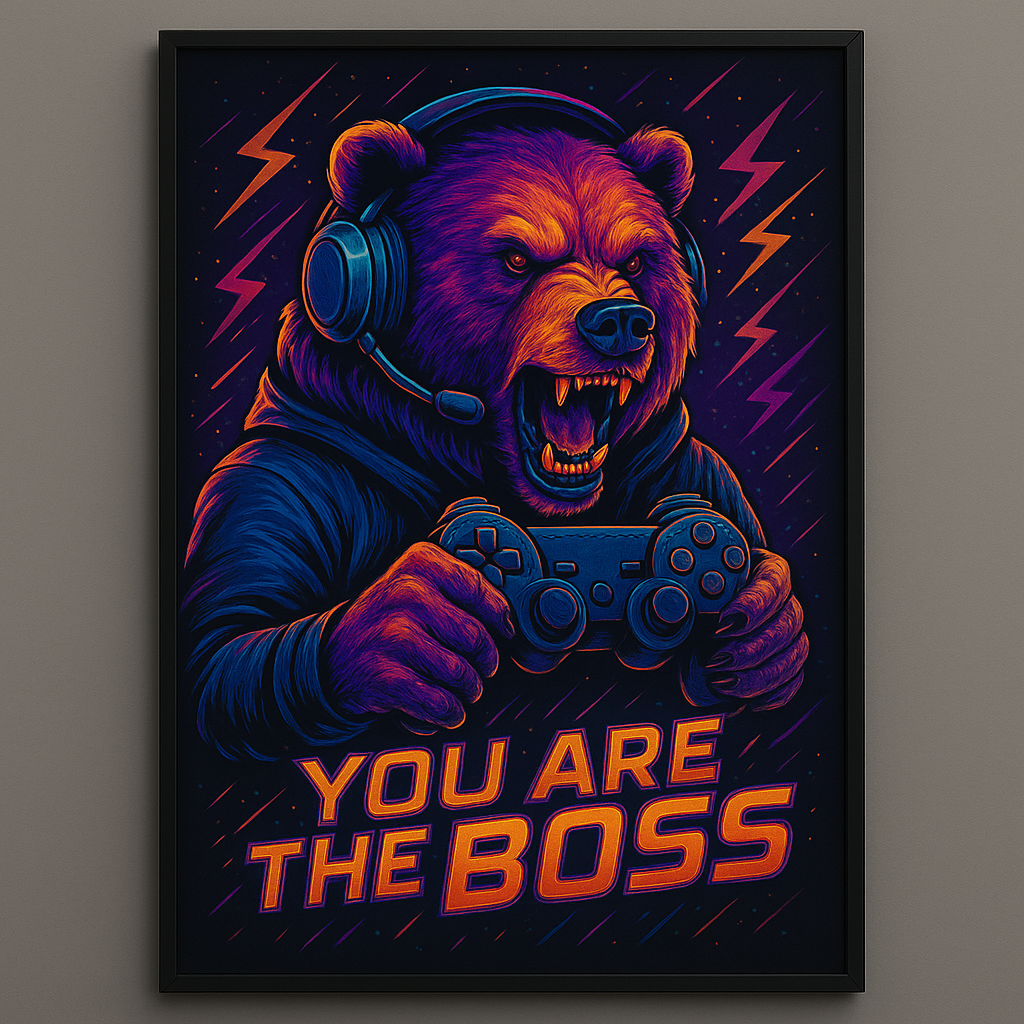 Poster you are the boss ours